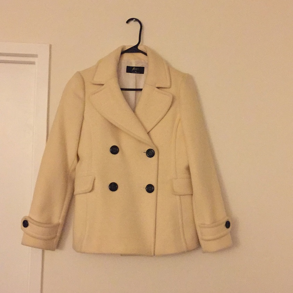 Cream Lined Jacket